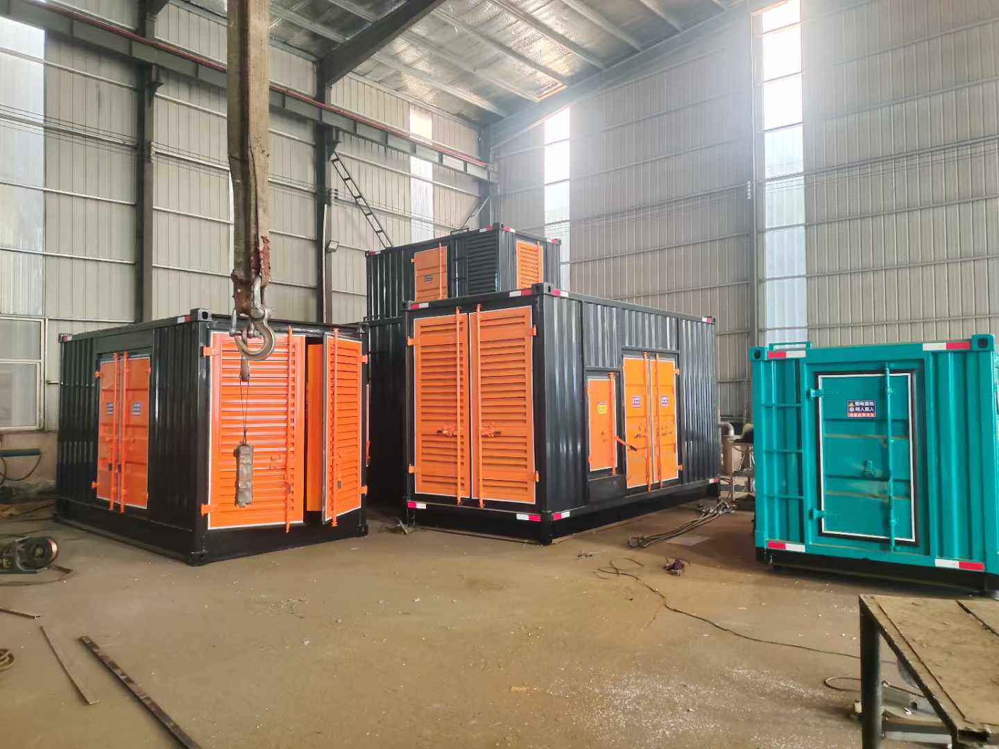 千山500kw柴油发电机组可以带动多少功率设备?